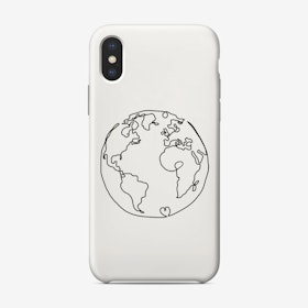 The World In Love Phone Case